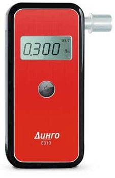 Алкотестер Динго Е 010 с кабелем для соединения с ПК