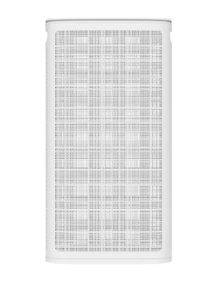 Плетёная корзина для белья сборная «Лён» 60 л (43х20х80 см) белый