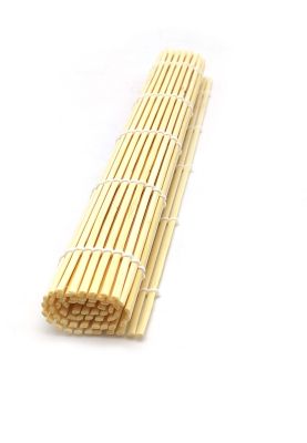 Циновка бамбуковая для Роллов Макису, ECO 24x24 см