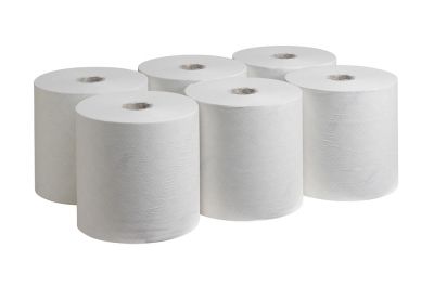 Бумажные полотенца в рулонах Kimberly-Clark Scott Control 6620, однослойные