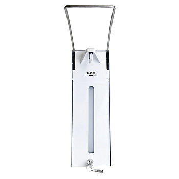 Локтевой дозатор антивандальный HOR-D-030R-RA , с замком и регулировкой дозирования