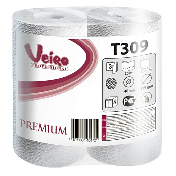Туалетная бумага Veiro Premium 3 слоя T309