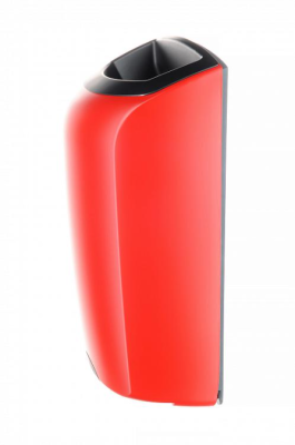 Корзина для мусора настенная открытая 40 л MERIDA UNIQUE RED LINE KUR101