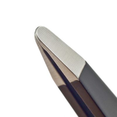 Пинцет профессиональный черный L 94 мм / 16 г Green Bell Япония