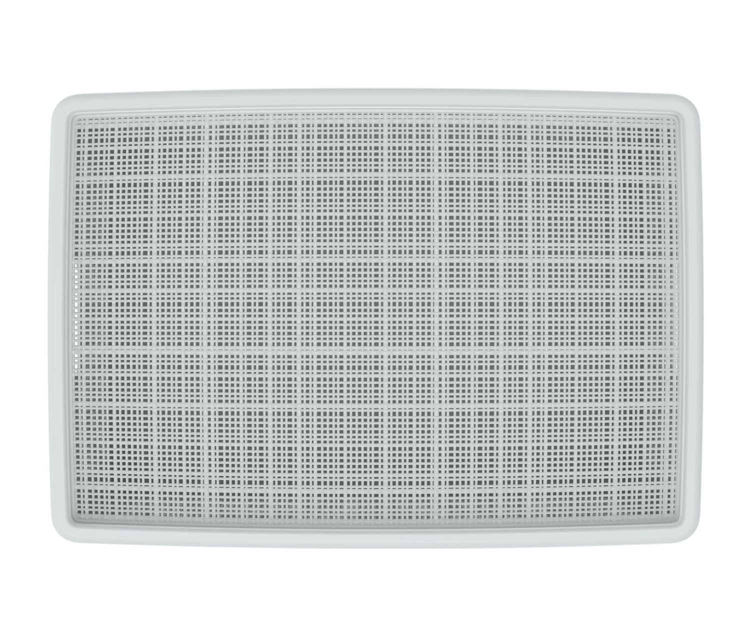 Плетёная корзина для хранения с крышкой «Лён» 35 л (568х400х203 мм) серый