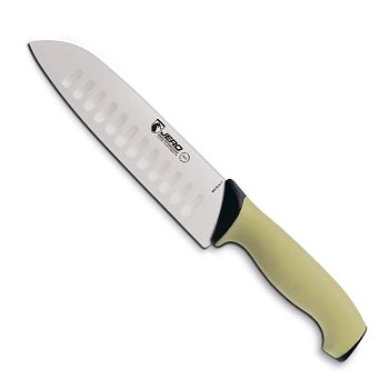 Нож кухонный Сантоку Jero TR 18 см желтая рукоять