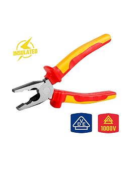 Пассатижи диэлектрические комбинированные 180 мм (до 1000 В) WORKPRO