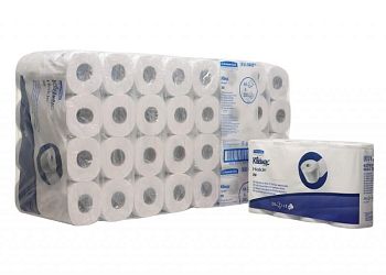 Туалетная бумага в стандартных рулонах Kimberly-Clark Kleenex 350 8442