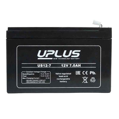 Аккумулятор UPLUS US12-7 12В 7Ач 151x65x93,5 мм Прямая полярность