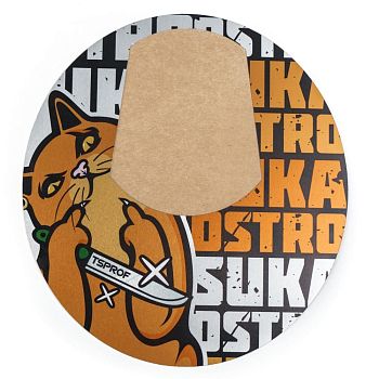 Металлостикер на подставку TSPROF Профиль «OSTRO»