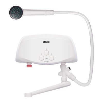 Водонагреватель проточный Zanussi 3-logic 5,5 TS (душ+кран) НС-1064836