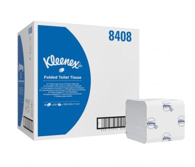 Туалетная бумага в пачках Kimberly-Clark KLEENEX Ultra 8408